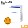 Attestation TVA à Taux Réduit